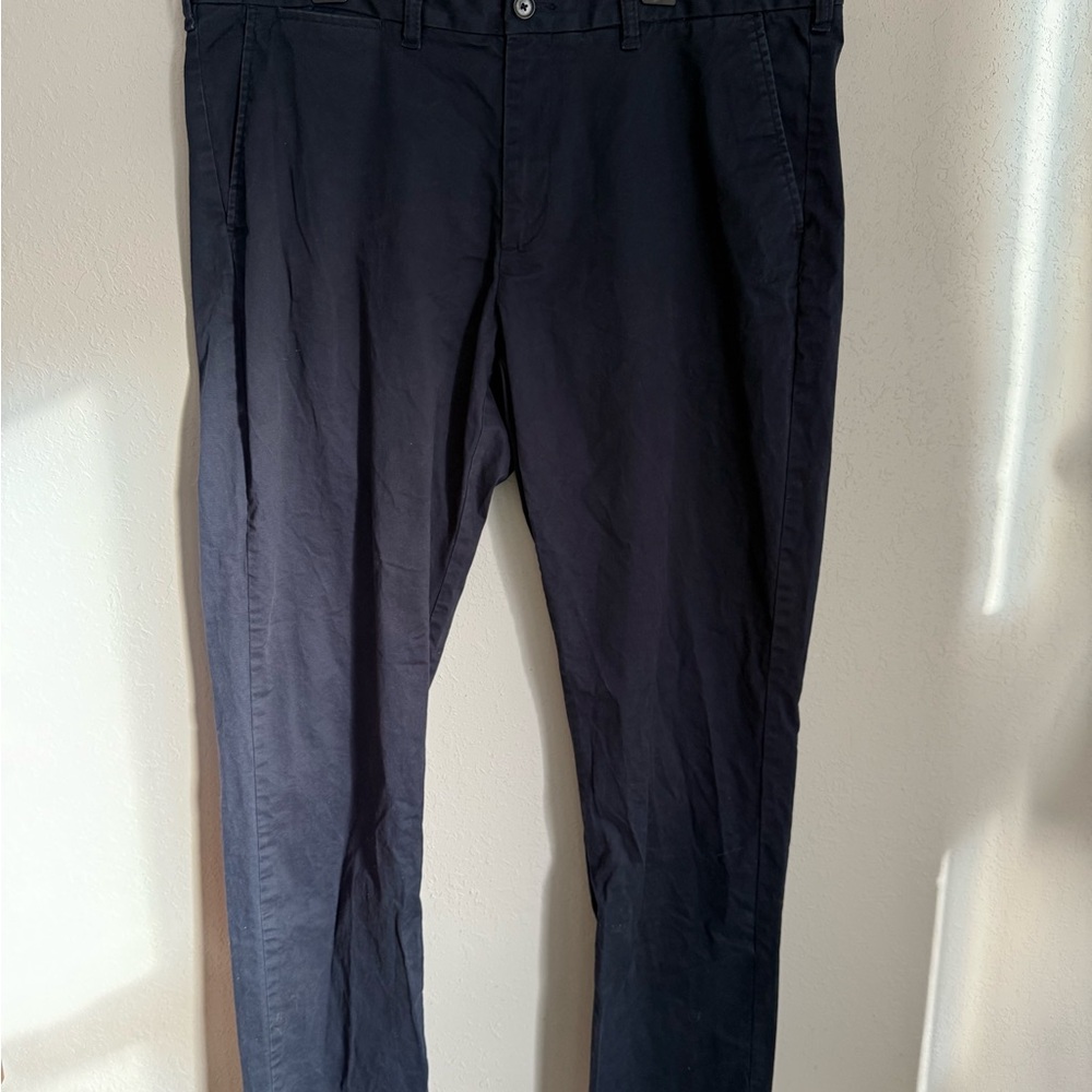Me s 40x34 Navy Tommy Hilfiger Preppy Formal Business Casual Wedding Dress Pants